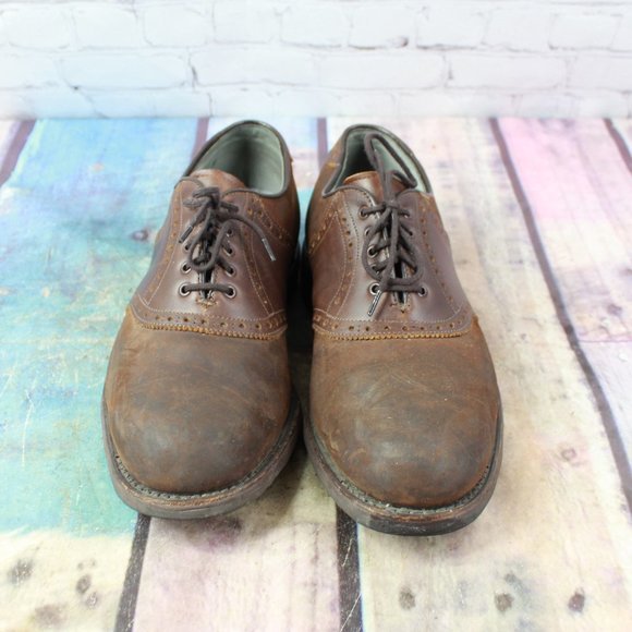 FOOT JOY Oxford Golf Lace Up Leather Shoes 8.5 D - Picture 5 of 9